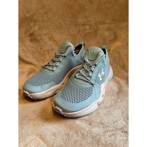 Under Armour Womens Micro G 3023740-301 Blue Running Shoes Size 9